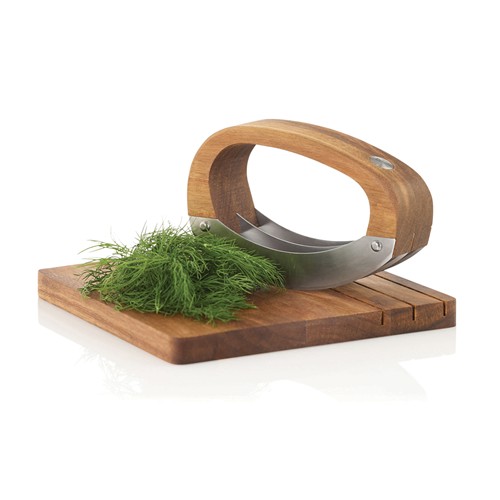Cuchillo para picar AdHoc RoccaVerde con tabla de cortar