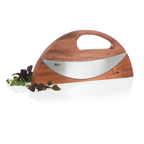 marrón Cuchillo de cocina y cortador de pizza Universal AdHoc Wave