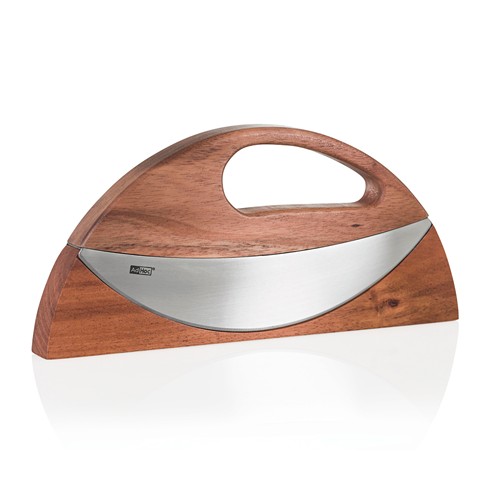 marrón Cuchillo de cocina y cortador de pizza Universal AdHoc Wave