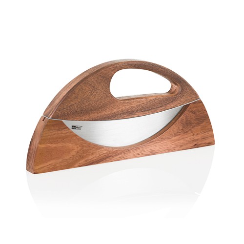 marrón Cuchillo de cocina y cortador de pizza Universal AdHoc Wave