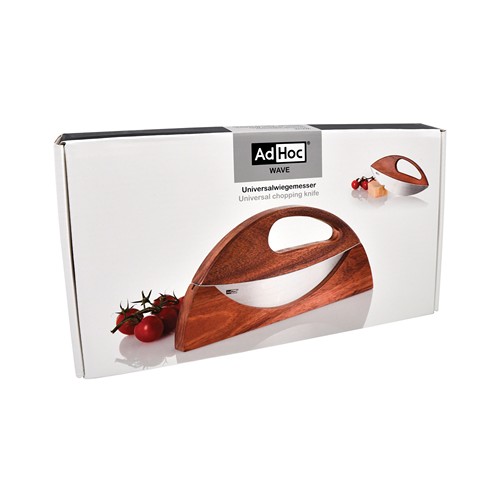 marrón Cuchillo de cocina y cortador de pizza Universal AdHoc Wave