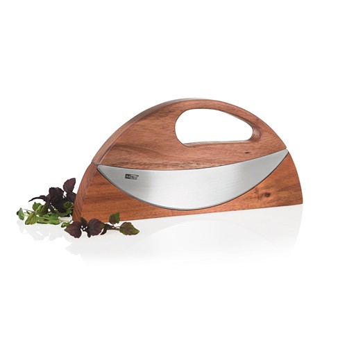 CUCHILLO DE COCINA Y CORTADOR DE PIZZA UNIVERSAL ADHOC WAVE
