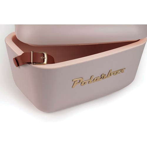 rosa pálido/marrón Nevera portátil Polarbox Original grande 20 litros Vintage