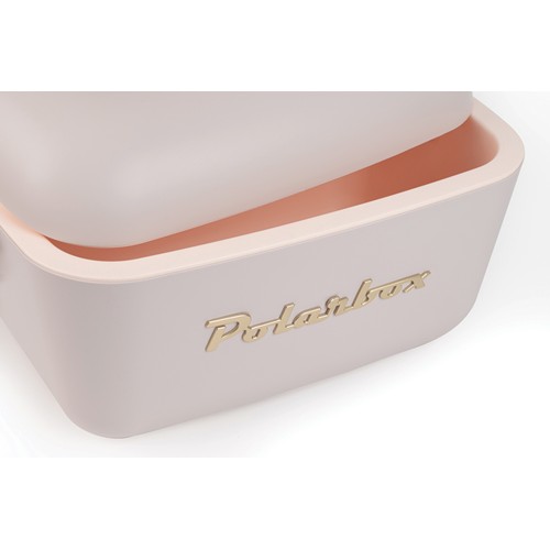 rosa pálido/marrón Nevera portátil Polarbox Original grande 20 litros Vintage