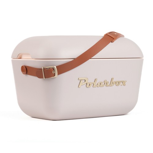 rosa pálido/marrón Nevera portátil Polarbox Original grande 20 litros Vintage