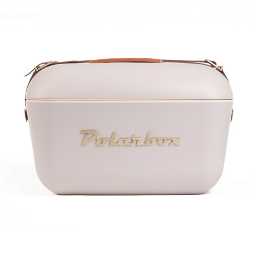 rosa pálido/marrón Nevera portátil Polarbox Original grande 20 litros Vintage