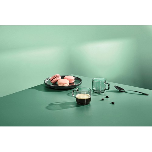 transparente 2 Tazas de espresso AdHoc Impact 70 ml