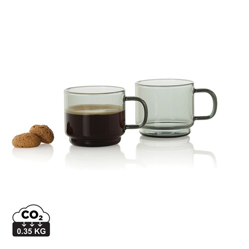 2 TAZAS DE ESPRESSO ADHOC IMPACT 70 ML