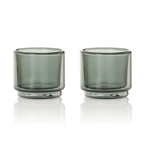 transparente 2 tazas Espresso AdHoc Impact de 45 ml