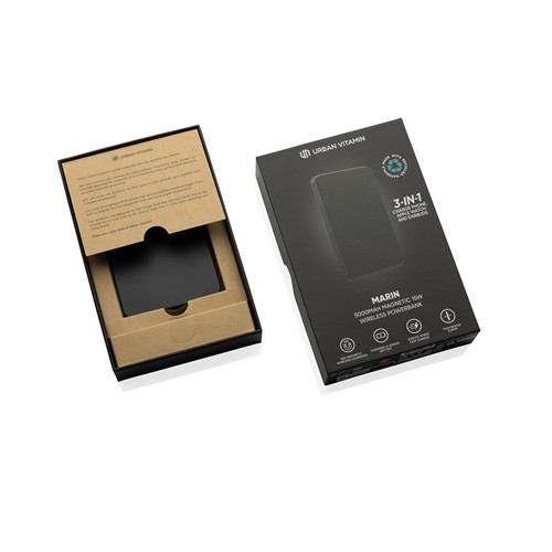 Powerbank magnétique 5000 mAh et 15W Urban Vitamin Marin - 3