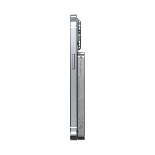 plateado Batería inalámbrica magnética Urban Vitamin Marin 5000 mAh