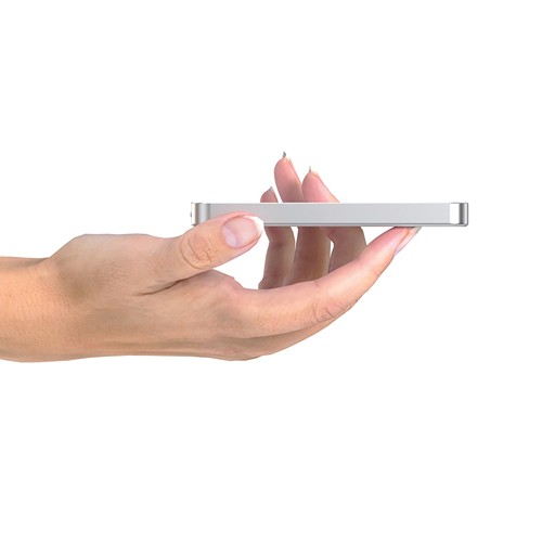 plateado Batería inalámbrica magnética Urban Vitamin Marin 5000 mAh
