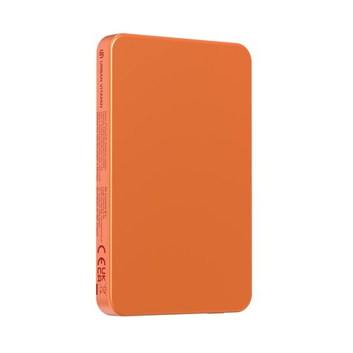 orange Batería inalámbrica magnética Urban Vitamin Marin 5000 mAh