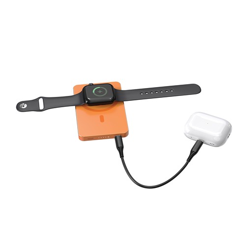 orange Batería inalámbrica magnética Urban Vitamin Marin 5000 mAh