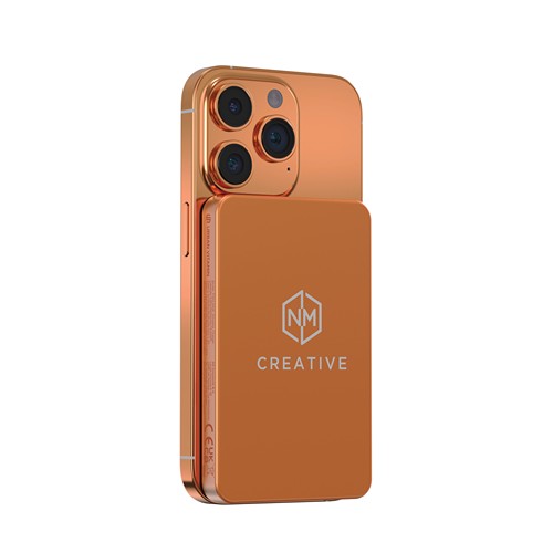 orange Batería inalámbrica magnética Urban Vitamin Marin 5000 mAh