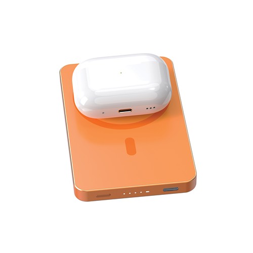 orange Batería inalámbrica magnética Urban Vitamin Marin 5000 mAh