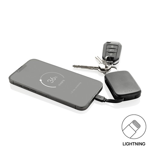 Porte-clés powerbank 2000mAh et câbles intégrés Nexo RCS - 5