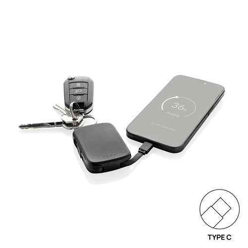 Porte-clés powerbank 2000mAh et câbles intégrés Nexo RCS - 6