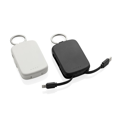 Porte-clés powerbank 2000mAh et câbles intégrés Nexo RCS - 10