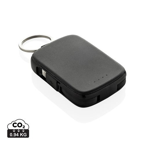 Porte-clés powerbank 2000mAh et câbles intégrés Nexo RCS, XD Collection