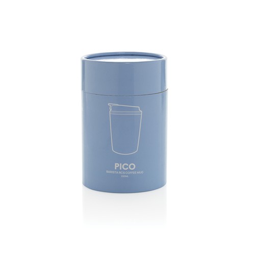 azul claro Taza café Pico Barista RCS 220 ml en caja de regalo tubular