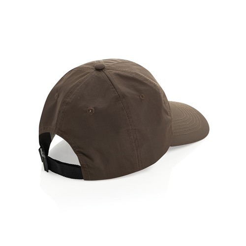 marrón Gorra de béisbol KENTO URBAN RCS 5 paneles nailon reciclado