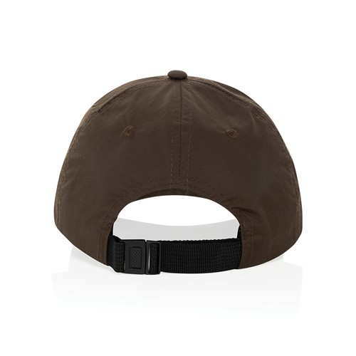 marrón Gorra de béisbol KENTO URBAN RCS 5 paneles nailon reciclado