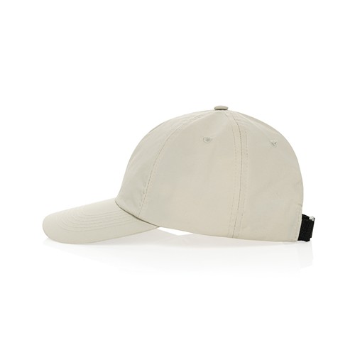 beis Gorra de béisbol KENTO URBAN RCS 5 paneles nailon reciclado