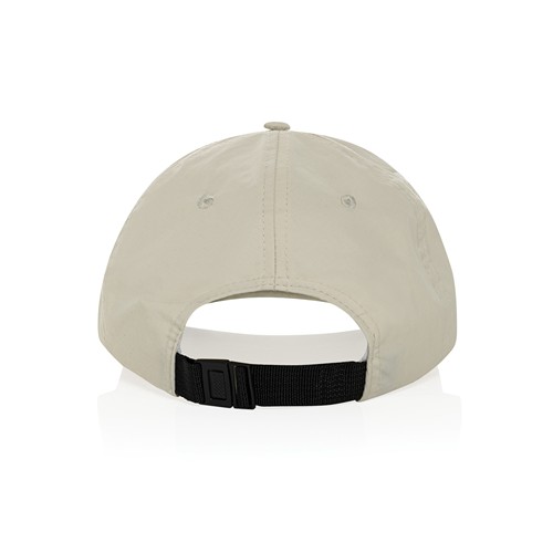 beis Gorra de béisbol KENTO URBAN RCS 5 paneles nailon reciclado