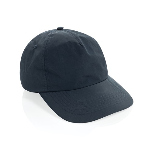 azul marino Gorra de béisbol KENTO URBAN RCS 5 paneles nailon reciclado