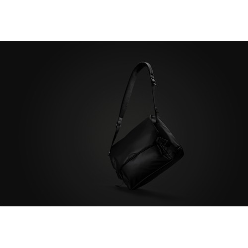 black Bolsa Messenger RCS Swiss Peak OSLO