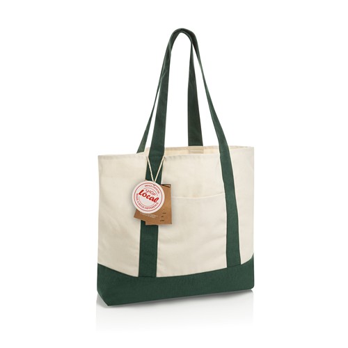 Bolsa tela de algodón reciclado 350 g/m² SHOP LOCAL AWARE™
