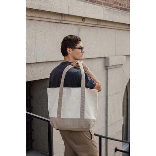 Bolsa tela de algodón reciclado 350 g/m² SHOP LOCAL AWARE™