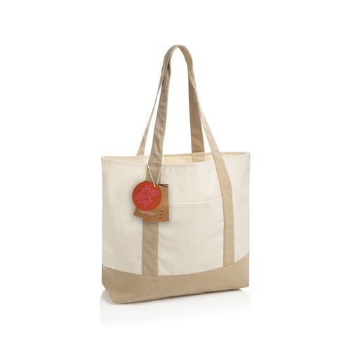 BOLSA TELA DE ALGODÓN RECICLADO 350 G/M² SHOP LOCAL AWARE™