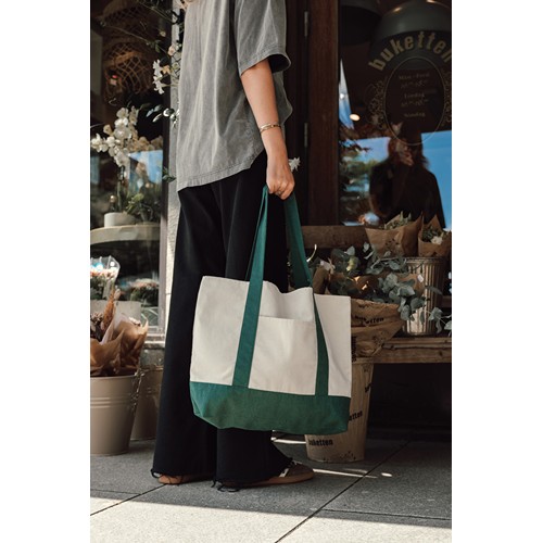 Bolsa tela de algodón reciclado 350 g/m² SHOP LOCAL AWARE™