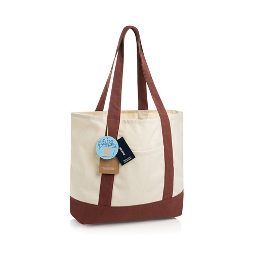 Bolsa tela de algodón reciclado 350 g/m² SHOP LOCAL AWARE™