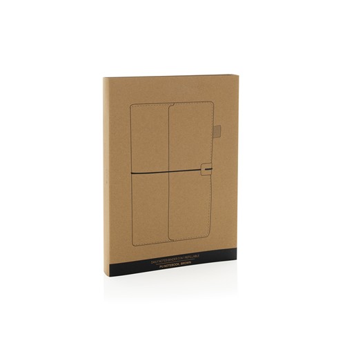 Carnet de notes 3 en 1 rechargeable en PU Daily Notes Binder