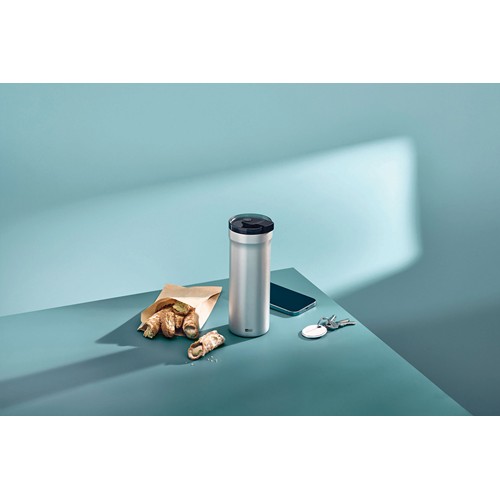 gris claro AdHoc Taza térmica Pulse