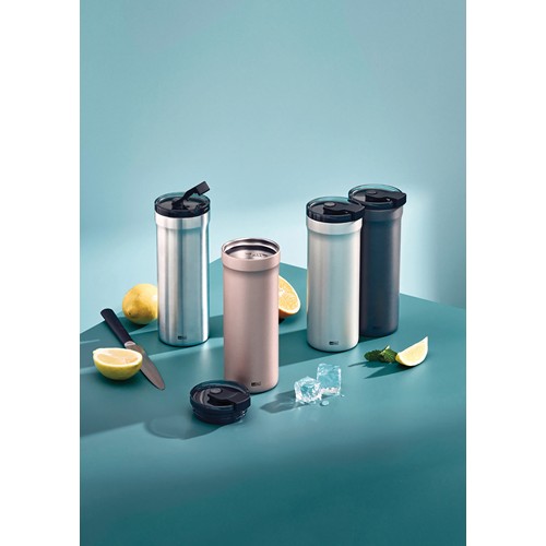 gris claro AdHoc Taza térmica Pulse