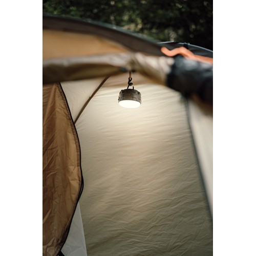 black Linterna camping portátil Nordic Drift Everest RCS manivela