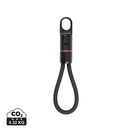 Nordic Drift Everest USB-C 60W snellaadkarabijnkabel