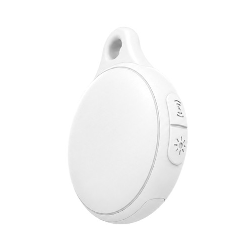 white Localizador Urban Vitamin Aptos dual recargable con luz