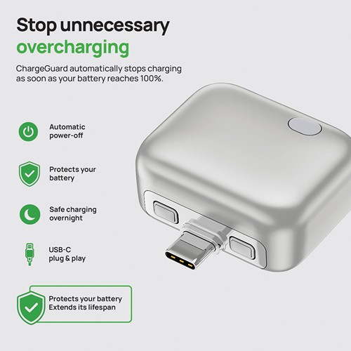 Adaptateur USB-C à déconnexion automatique ChargeGuard RCS - 8
