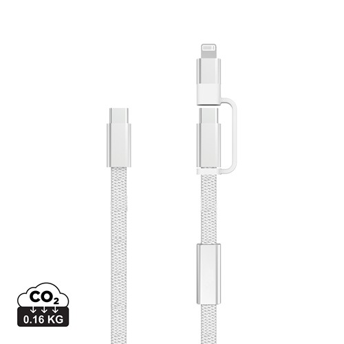 Cable de carga rápida 2 en 1 Arc RCS de 60W y 120 cm