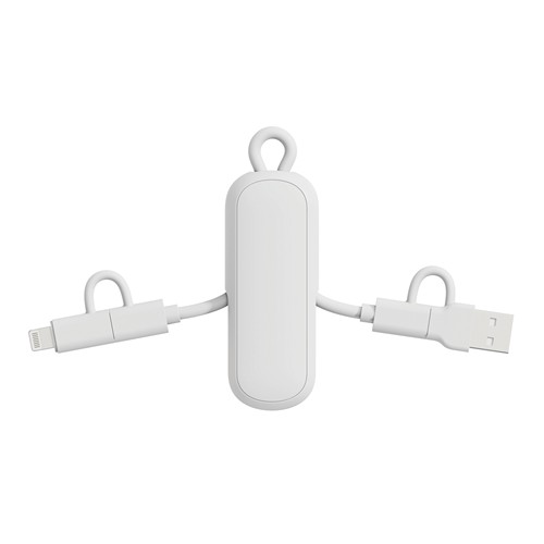 white Cable llavero Urban Vitamin Dublin 100W 4 en 1