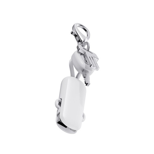 white Cable llavero Urban Vitamin Dublin 100W 4 en 1