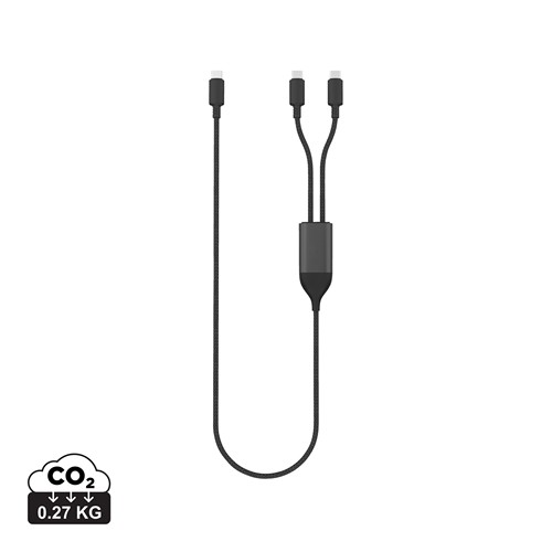 CABLE DE SALIDA DUAL USB-C TERRA 100W RCS