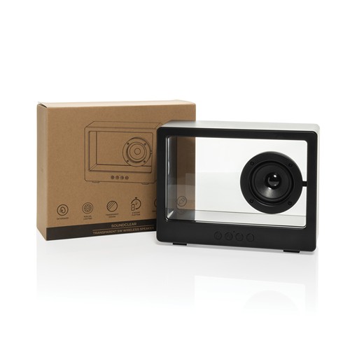 Enceinte 5W sans fil et translucide Soundclear