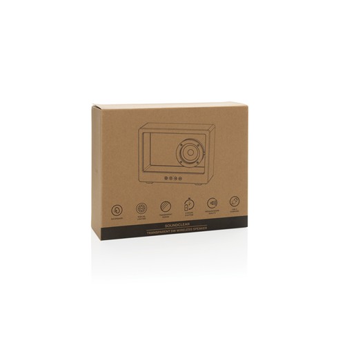 Enceinte 5W sans fil et translucide Soundclear