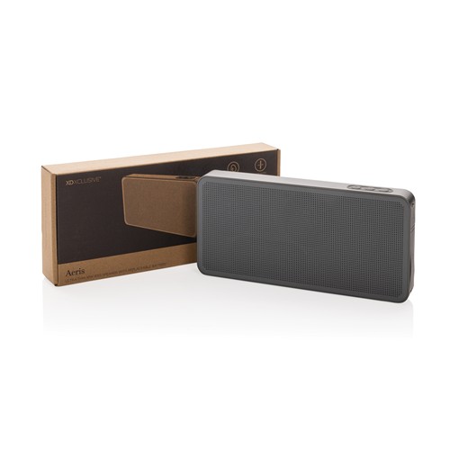 gray Altavoz 10W Aeris RCS ultrafino IPX5 y batería extraíble